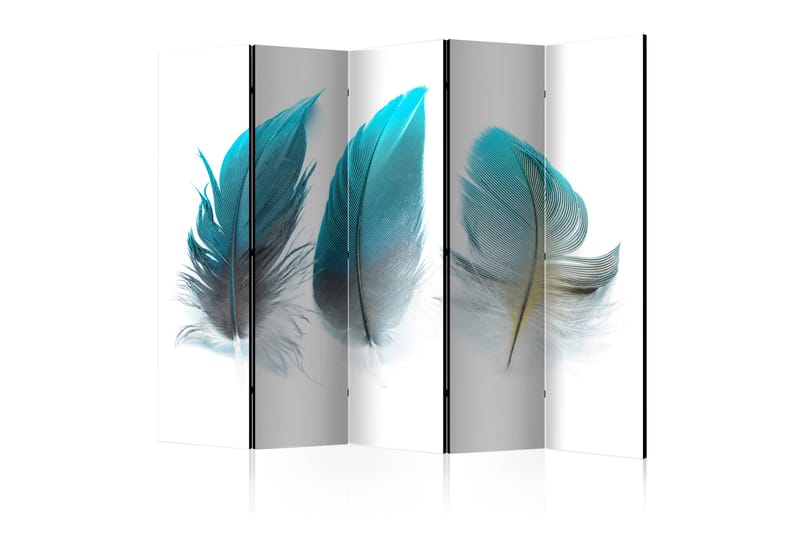 Rumsavdelare Blue Feathers 225x172 - Artgeist sp. z o. o. - Inredning - Dekoration & inredningsdetaljer - Rumsavdelare