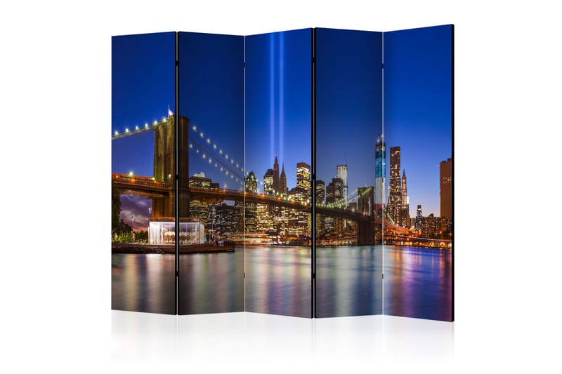 Rumsavdelare Blue New York 225x172 - Artgeist sp. z o. o. - Inredning - Dekoration & inredningsdetaljer - Rumsavdelare