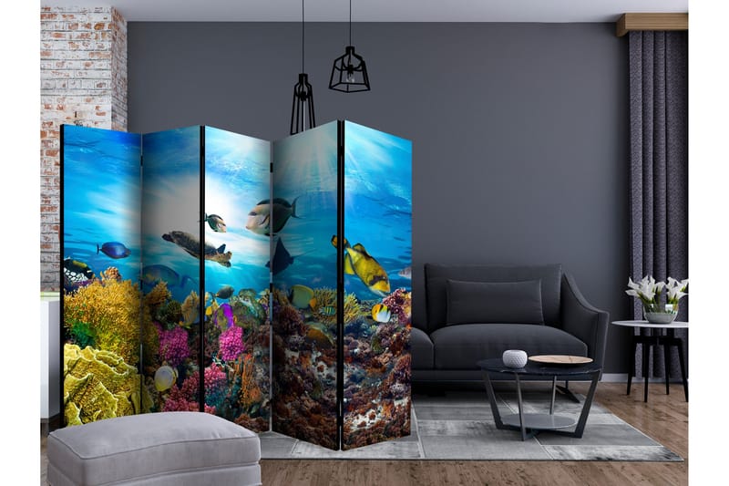 Rumsavdelare - Coral reef II 225x172 - Artgeist sp. z o. o. - Inredning - Dekoration & inredningsdetaljer - Rumsavdelare