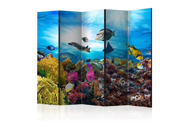 Rumsavdelare - Coral reef II 225x172 - Artgeist sp. z o. o. - Inredning - Dekoration & inredningsdetaljer - Rumsavdelare