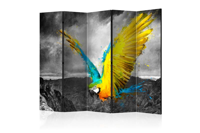 Rumsavdelare - Exotic parrot II 225x172 - Artgeist sp. z o. o. - Inredning - Dekoration & inredningsdetaljer - Rumsavdelare