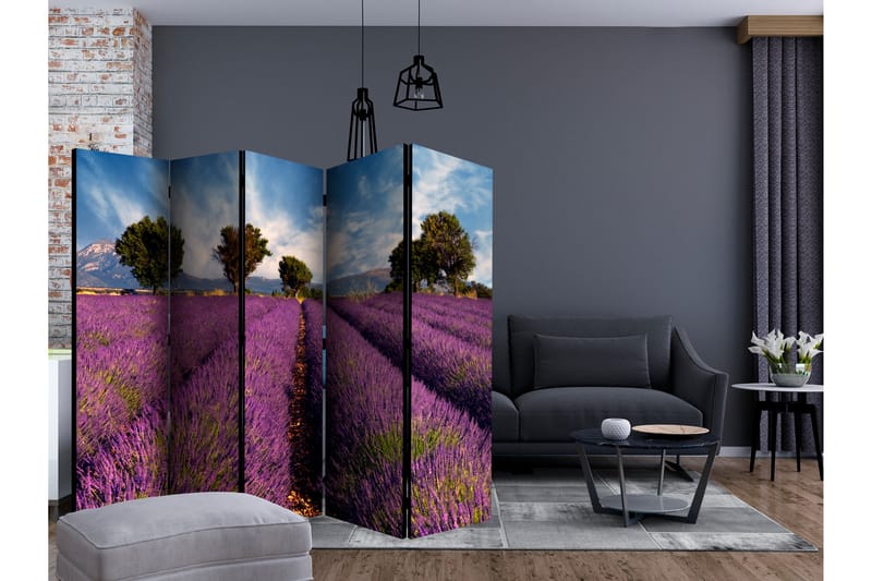 Rumsavdelare Lavender Field in Provence 225x172 cm - Artgeist sp. z o. o. - Inredning - Dekoration & inredningsdetaljer - Rumsavdelare