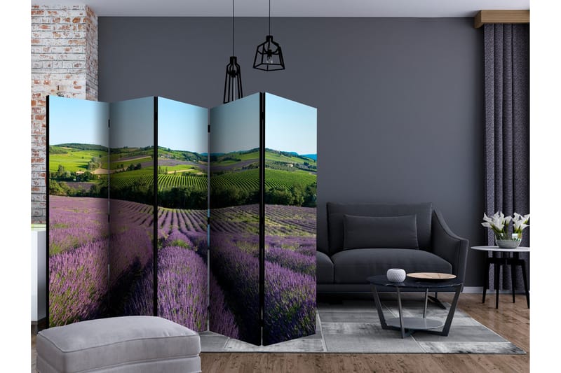 Rumsavdelare Lavender Fields II 225x172 cm - Artgeist sp. z o. o. - Inredning - Dekoration & inredningsdetaljer - Rumsavdelare