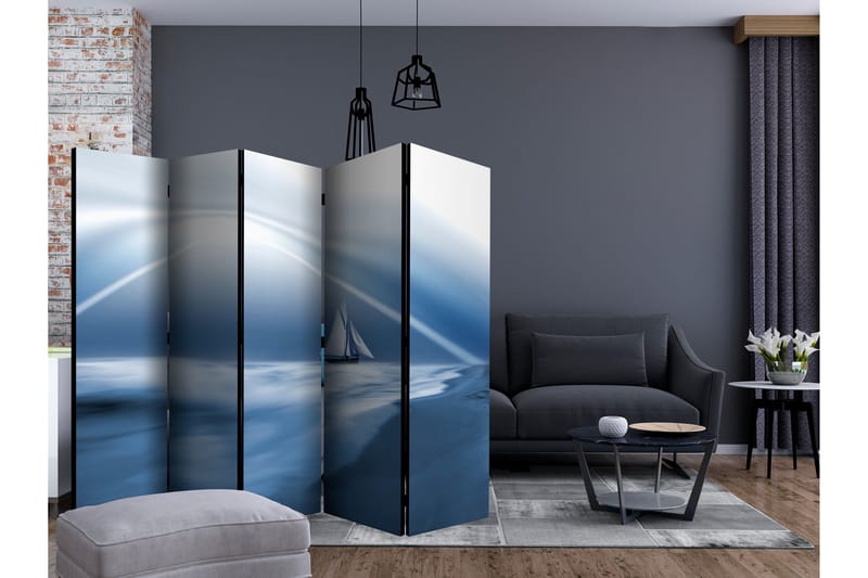 Rumsavdelare Lonely Sail Drifting II 225x172 cm - Artgeist sp. z o. o. - Inredning - Dekoration & inredningsdetaljer - Rumsavdelare