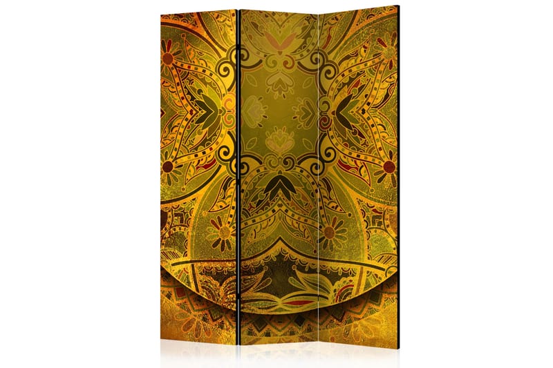 Rumsavdelare Mandala: Golden Power I 135x172 cm - Artgeist sp. z o. o. - Inredning - Dekoration & inredningsdetaljer - Rumsavdelare