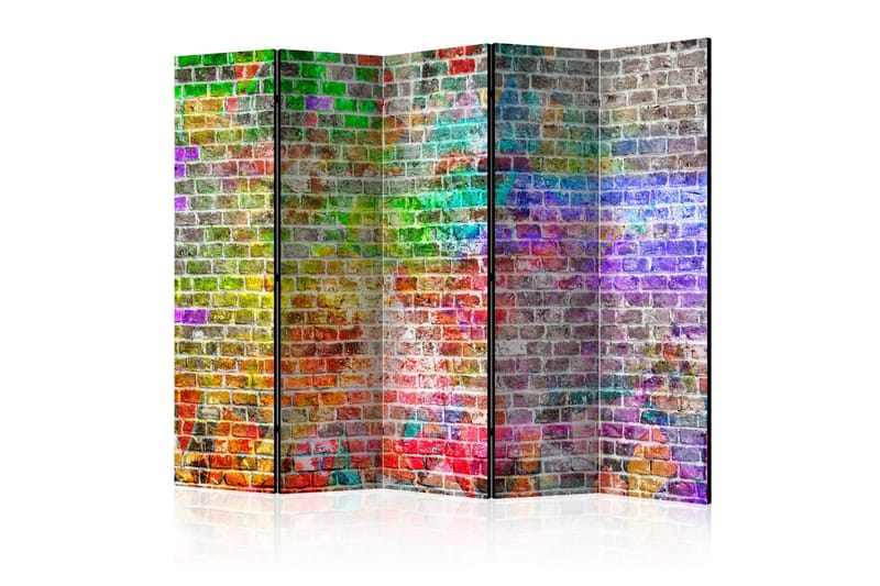 Rumsavdelare - Rainbow Wall II 225x172 - Artgeist sp. z o. o. - Inredning - Dekoration & inredningsdetaljer - Rumsavdelare