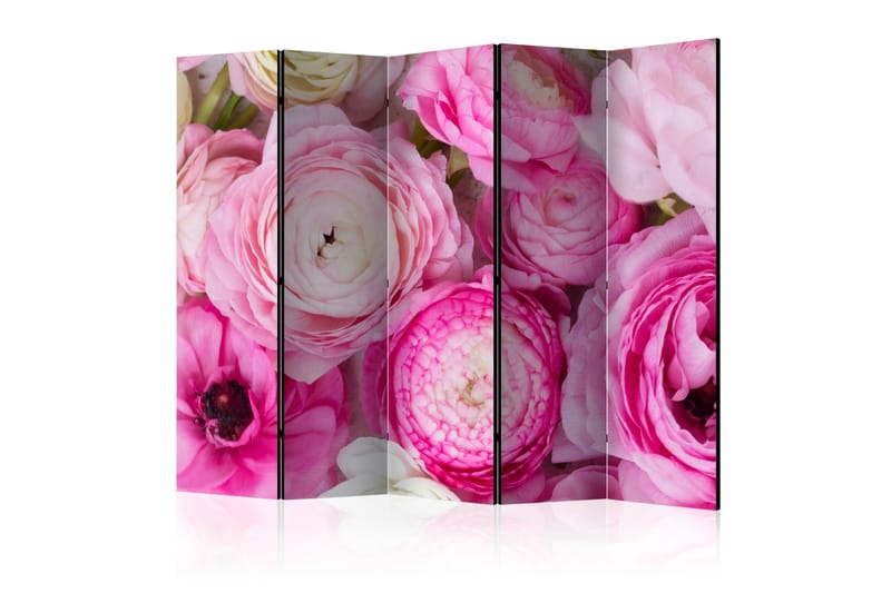 Rumsavdelare Ranunculus Flowers II 225x172 cm - Artgeist sp. z o. o. - Inredning - Dekoration & inredningsdetaljer - Rumsavdelare