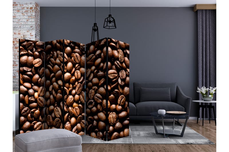 Rumsavdelare Roasted Coffee Beans II 225x172 cm - Artgeist sp. z o. o. - Inredning - Dekoration & inredningsdetaljer - Rumsavdelare