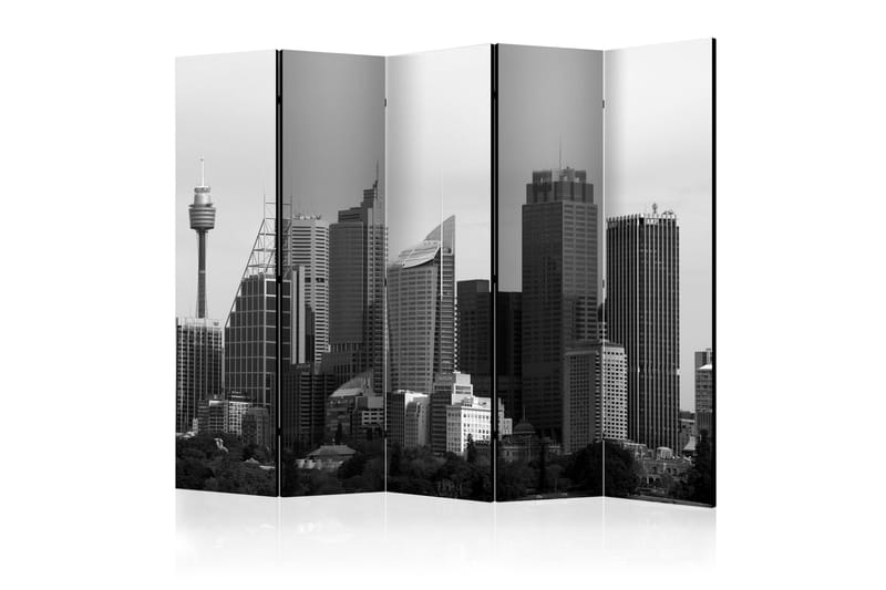 Rumsavdelare Skyscrapers in Sydney II 225x172 cm - Artgeist sp. z o. o. - Inredning - Dekoration & inredningsdetaljer - Rumsavdelare