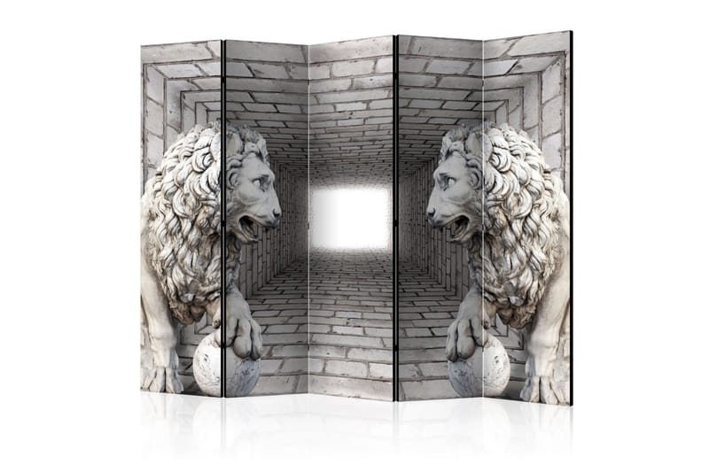 Rumsavdelare Stone Lions 225x172 - Artgeist sp. z o. o. - Inredning - Dekoration & inredningsdetaljer - Rumsavdelare