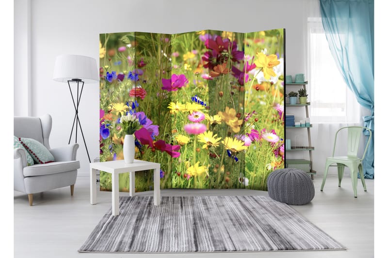 Rumsavdelare Summer Flowers II 225x172 cm - Artgeist sp. z o. o. - Inredning - Dekoration & inredningsdetaljer - Rumsavdelare