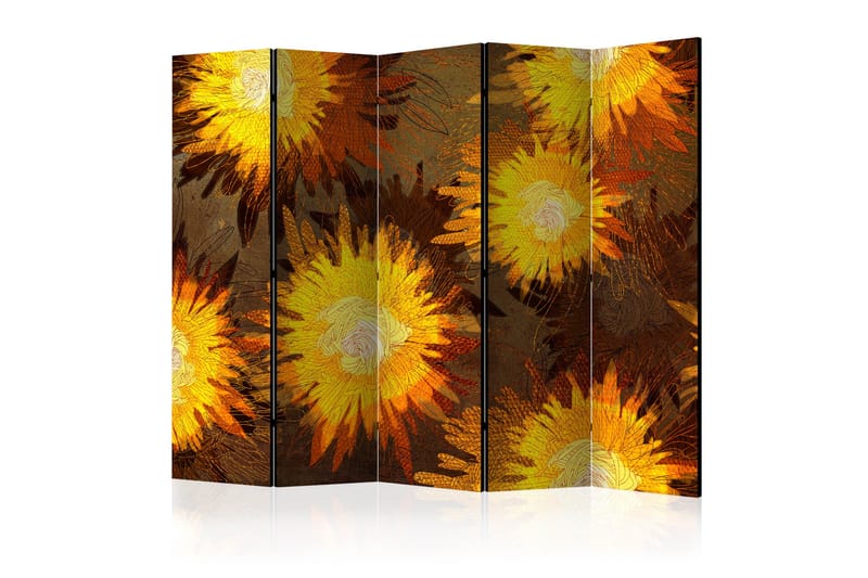 Rumsavdelare Sunflower Dance II 225x172 cm - Artgeist sp. z o. o. - Inredning - Dekoration & inredningsdetaljer - Rumsavdelare