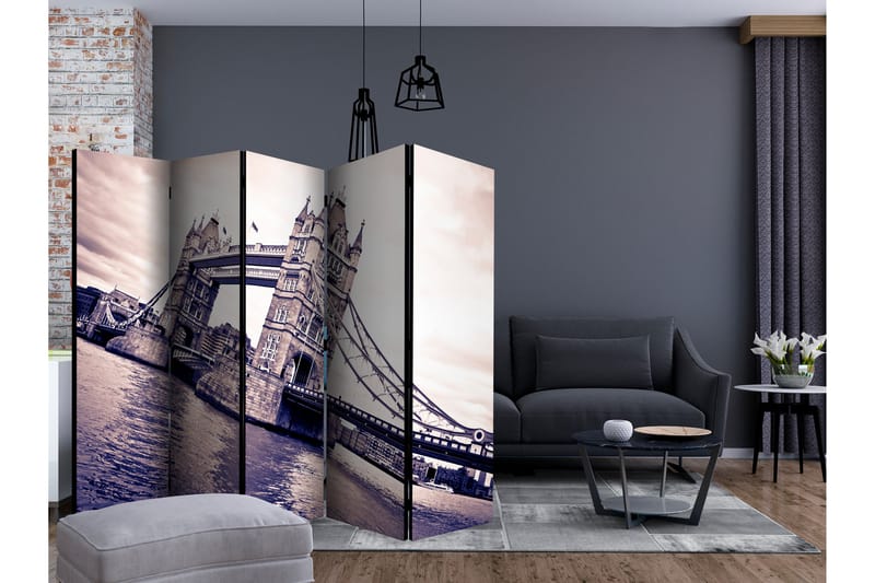 Rumsavdelare - Tower Bridge II 225x172 - Artgeist sp. z o. o. - Inredning - Dekoration & inredningsdetaljer - Rumsavdelare