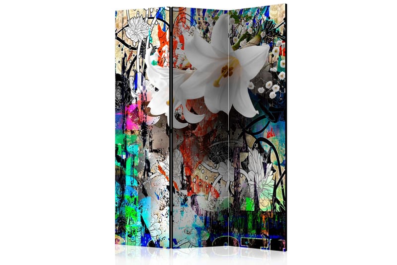 Rumsavdelare - Urban Lily 135x172 - Artgeist sp. z o. o. - Inredning - Dekoration & inredningsdetaljer - Rumsavdelare