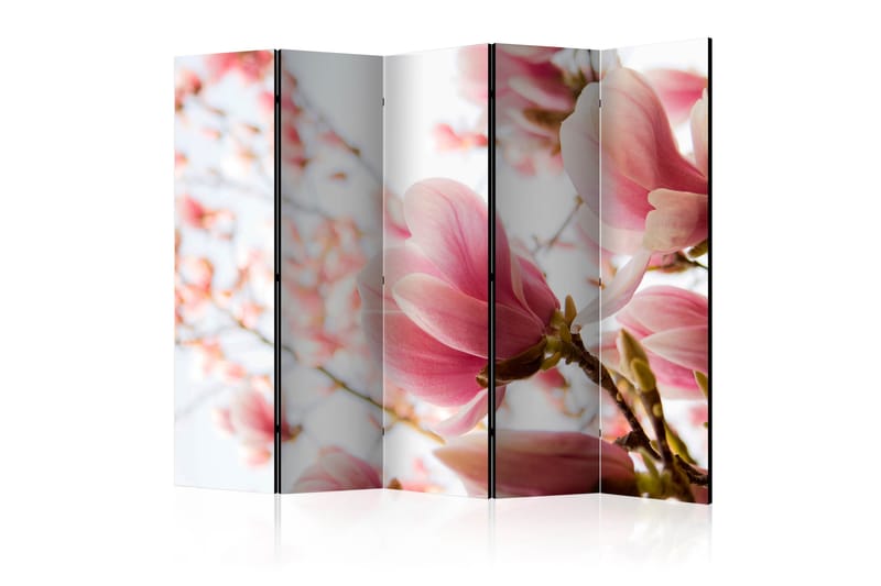 Rumsavdelare - Pink magnolia II 225x172 - Artgeist sp. z o. o. - Inredning - Dekoration & inredningsdetaljer - Rumsavdelare