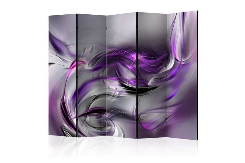 Rumsavdelare - Purple Swirls II II 225x172 - Artgeist sp. z o. o. - Inredning - Dekoration & inredningsdetaljer - Rumsavdelare