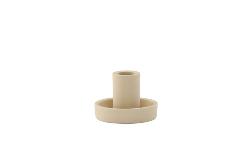 Ceco Ljusstake 11x5,6 cm - Beige - Inredning - Ljus & dofter - Ljusstakar & ljuslyktor