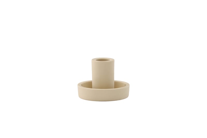 Ceco Ljusstake 11x5,6 cm - Beige - Inredning - Ljus & dofter - Ljusstakar & ljuslyktor