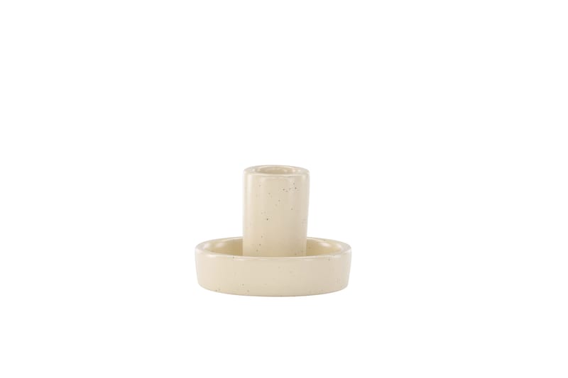 Ceco Ljusstake 11x5,6 cm - Beige - Inredning - Ljus & dofter - Ljusstakar & ljuslyktor