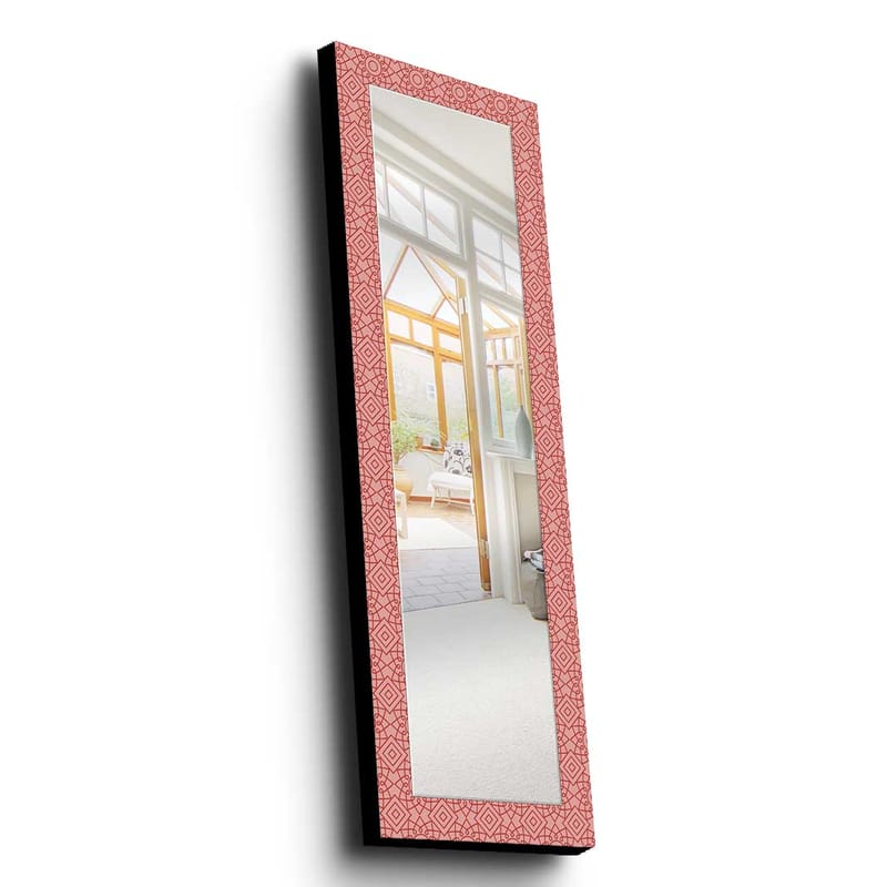 Dekorspegel 40x120 cm - Rosa - Inredning - Spegel - Hallspegel