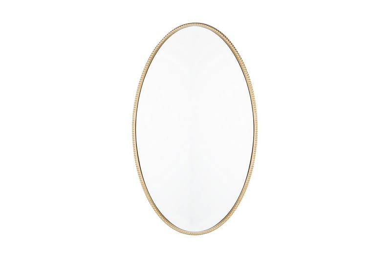 Spegel Juman Oval 83x57 cm - Guld - Inredning - Spegel - Hallspegel