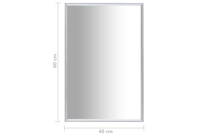 Spegel silver 60x40 cm - Silver - Inredning - Spegel - Hallspegel