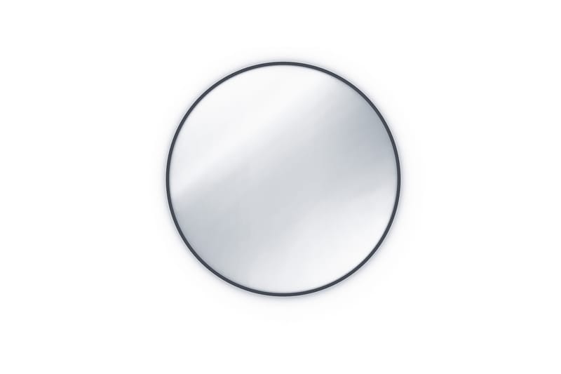 Vägghängd Spegel Divissi Rund 80 cm - Svart - Hallspegel - Väggspegel