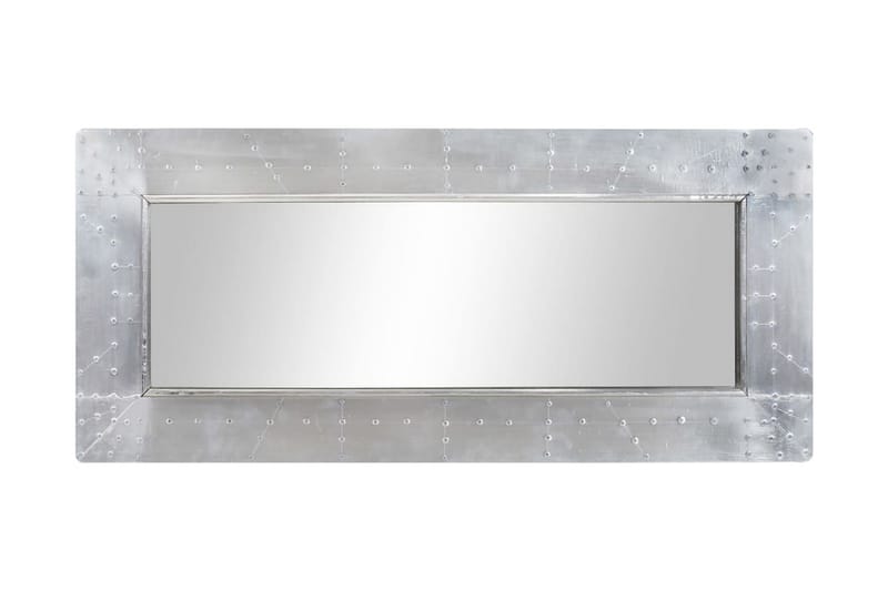 Spegel 110x50 cm metall - Silver - Inredning - Spegel - Väggspegel