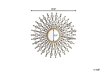 Spegel Blois 70 cm - Guld - Inredning - Spegel - Väggspegel