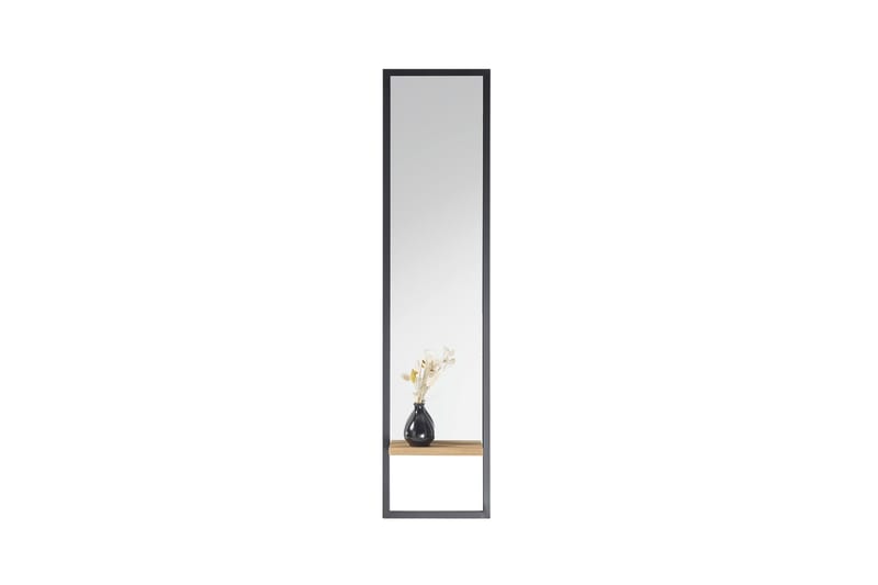 Spegel Misrial 30 cm - Natur - Hallspegel - Spegel med belysning - Helkroppsspegel - Väggspegel