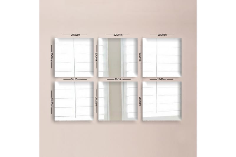 Spegel Velservrook - Silver - Hallspegel - Spegel med belysning - Helkroppsspegel - Väggspegel