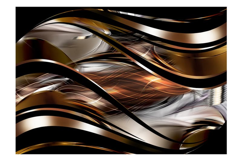 Fototapet Amber Storm 200x140 - Artgeist sp. z o. o. - Inredning - Tapet - Fototapet