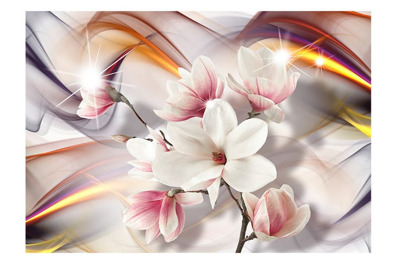 Fototapet Artistic Magnolias 150x105 - Artgeist sp. z o. o. - Inredning - Tapet - Fototapet