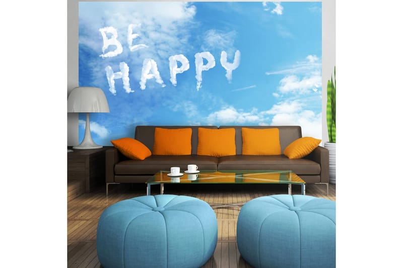 Fototapet Be Happy 150x105 - Artgeist sp. z o. o. - Inredning - Tapet - Fototapet