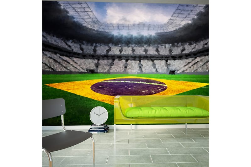 Fototapet Brazilian Stadium 100x70 - Artgeist sp. z o. o. - Inredning - Tapet - Fototapet