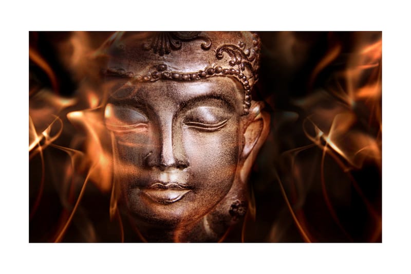 Fototapet Buddha Fire Of Meditation 450x270 - Artgeist sp. z o. o. - Inredning - Tapet - Fototapet