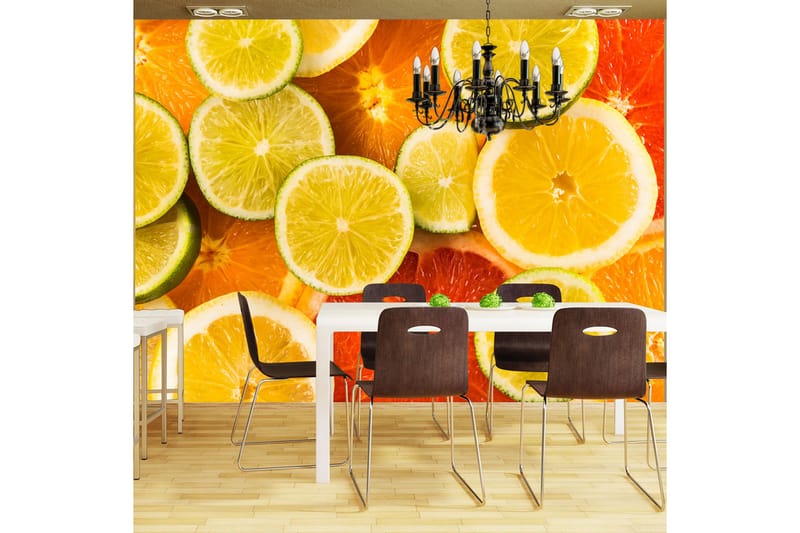 Fototapet Citrus Fruits 250x193 - Artgeist sp. z o. o. - Inredning - Tapet - Fototapet