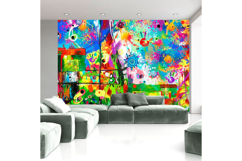 Fototapet Colorful Fantasies 350x245 - Artgeist sp. z o. o. - Inredning - Tapet - Fototapet