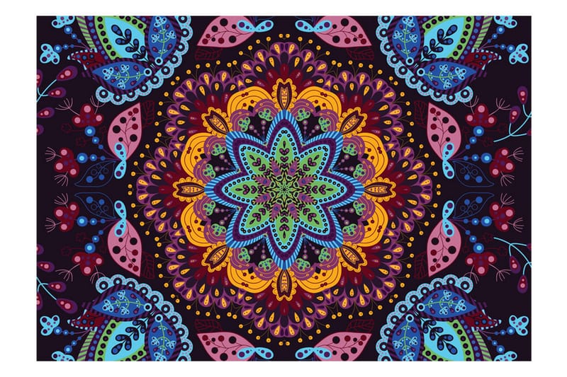 Fototapet Colorful Kaleidoscope 250x175 - Artgeist sp. z o. o. - Inredning - Tapet - Fototapet