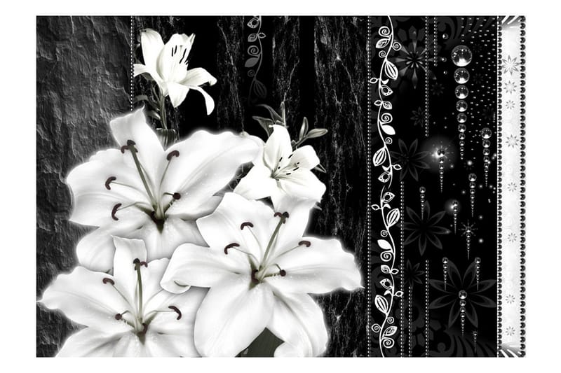 Fototapet Crying Lilies 250x175 - Artgeist sp. z o. o. - Inredning - Tapet - Fototapet