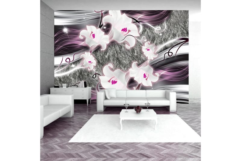 Fototapet Dance Of Charmed Lilies 250x175 - Artgeist sp. z o. o. - Inredning - Tapet - Fototapet