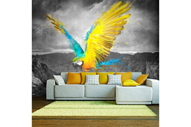 Fototapet Exotic Parrot 450x270 - Artgeist sp. z o. o. - Inredning - Tapet - Fototapet