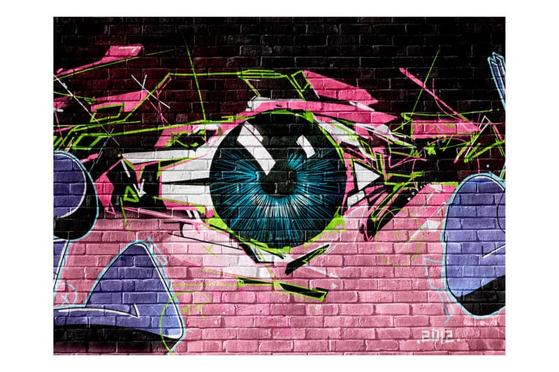 Fototapet Eye Graffiti 250x193 - Artgeist sp. z o. o. - Inredning - Tapet - Fototapet