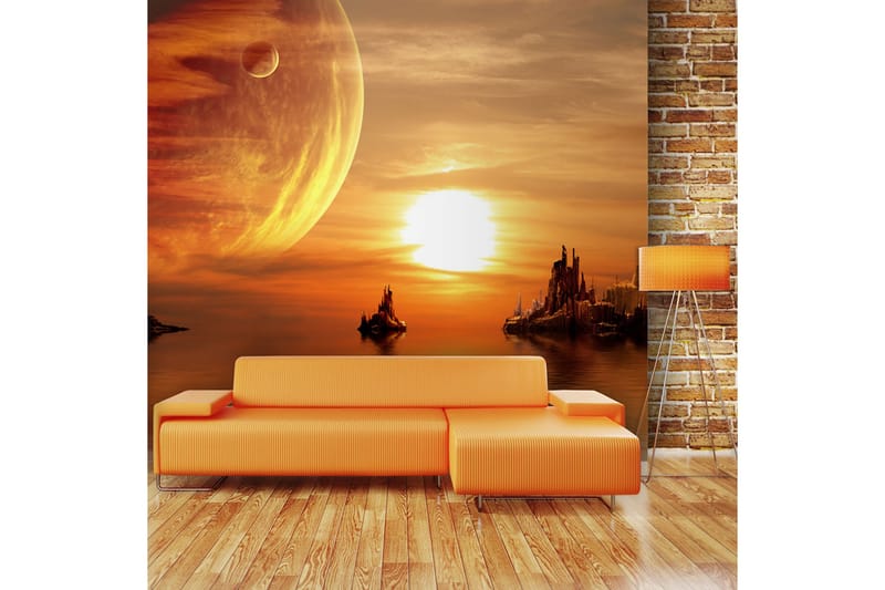 Fototapet Fantasy Sunset 350x270 - Artgeist sp. z o. o. - Inredning - Tapet - Fototapet