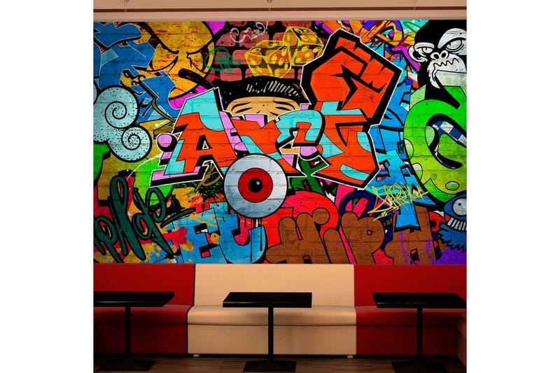 Fototapet Graffiti Art 100x70 - Artgeist sp. z o. o. - Inredning - Tapet - Fototapet