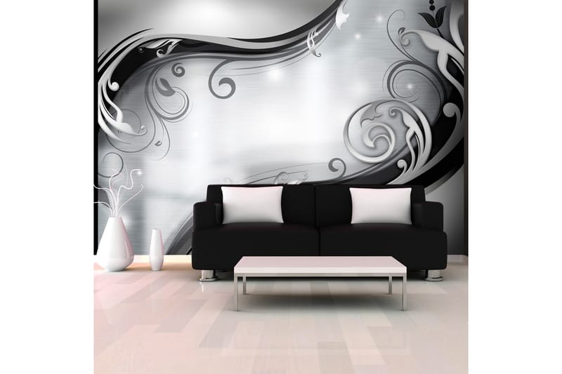 Fototapet Grey Wall 200x140 - Artgeist sp. z o. o. - Inredning - Tapet - Fototapet