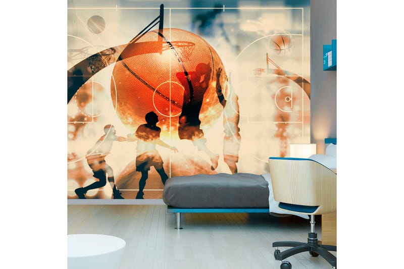 Fototapet I Love Basketball! 250x175 - Artgeist sp. z o. o. - Inredning - Tapet - Fototapet