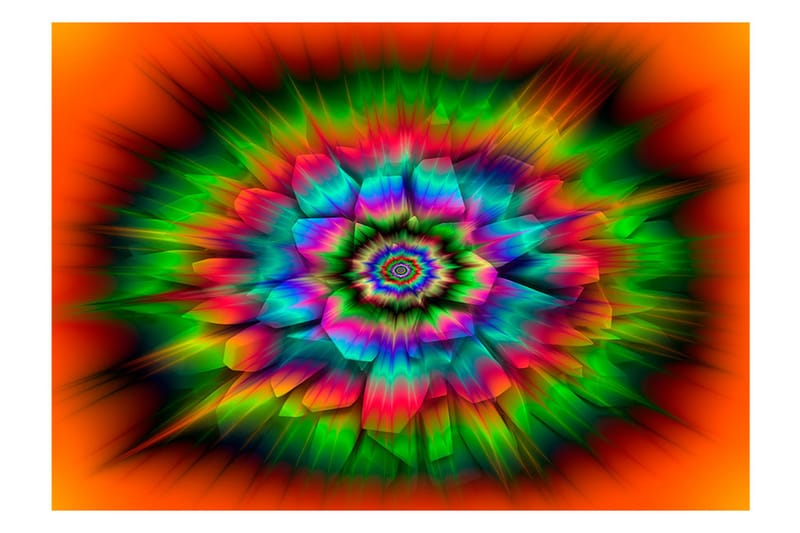 Fototapet Kaleidoscope Of Colours 150x105 - Artgeist sp. z o. o. - Inredning - Tapet - Fototapet