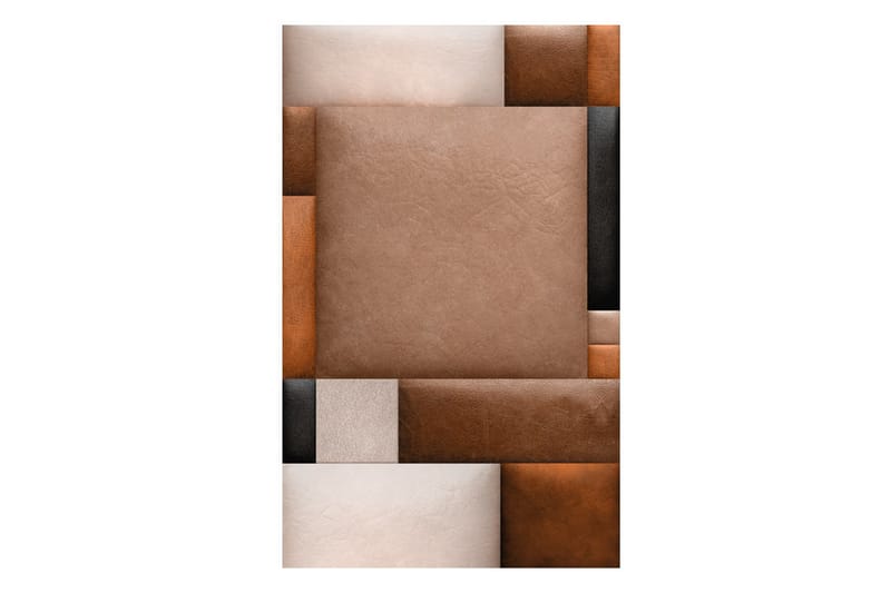 Fototapet Leather Blocks 50x1000 - Artgeist sp. z o. o. - Inredning - Tapet - Fototapet