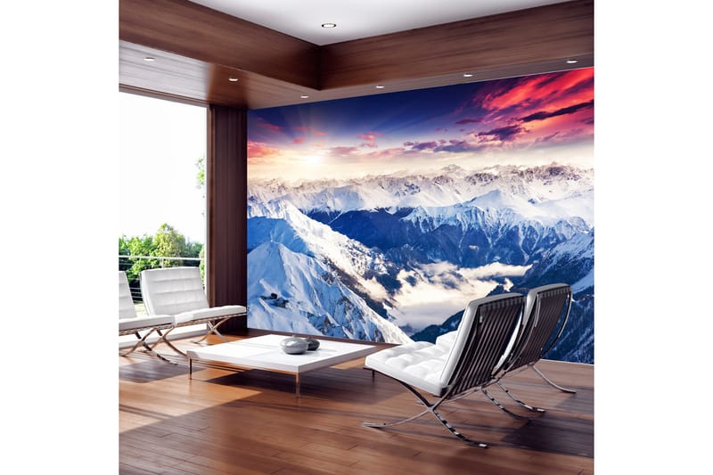 Fototapet Magnificent Alps 150x105 - Artgeist sp. z o. o. - Tapeter vardagsrum - Fototapet - Kökstapeter - Tapeter sovrum & sovrumstapet